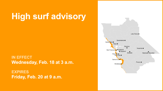 Las costas del Área de la Bahía están bajo un aviso de alto oleaje de miércoles a viernes – The Mercury News