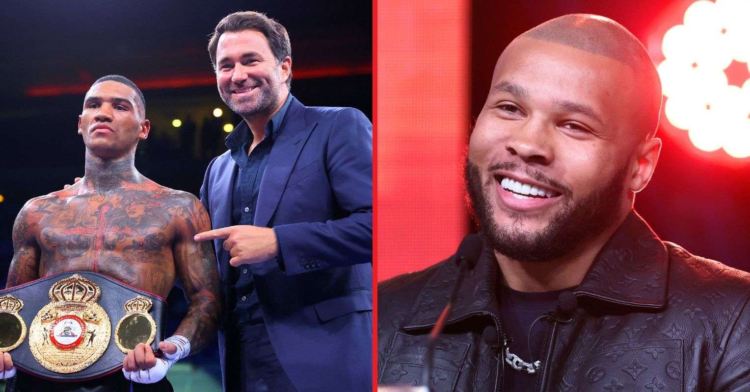 Chris Eubank reacciona cuando Conor Benn ‘apuñaló a Eddie Hearn por la espalda’ al fichar a Dana White