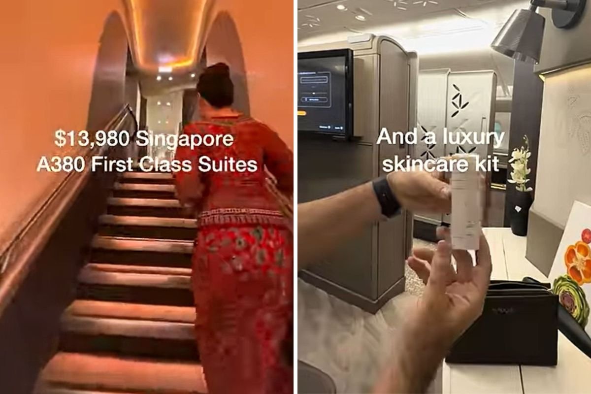 Los pasajeros pagan 13.980 dólares por un vuelo en primera clase: eche un vistazo al interior