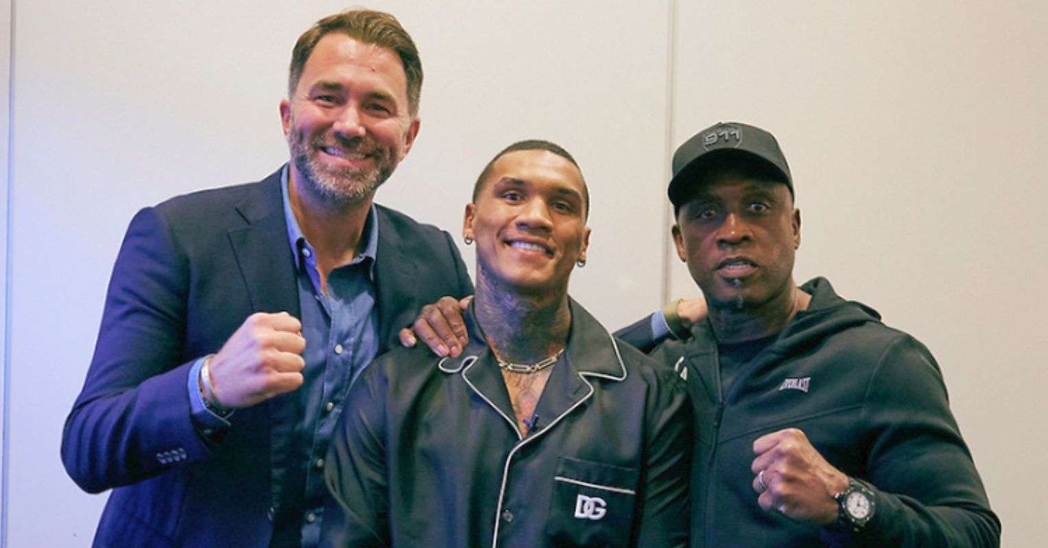 Conor Benn comparte la reacción de Nigel Benn cuando dejó a Eddie Hearn por Dana White