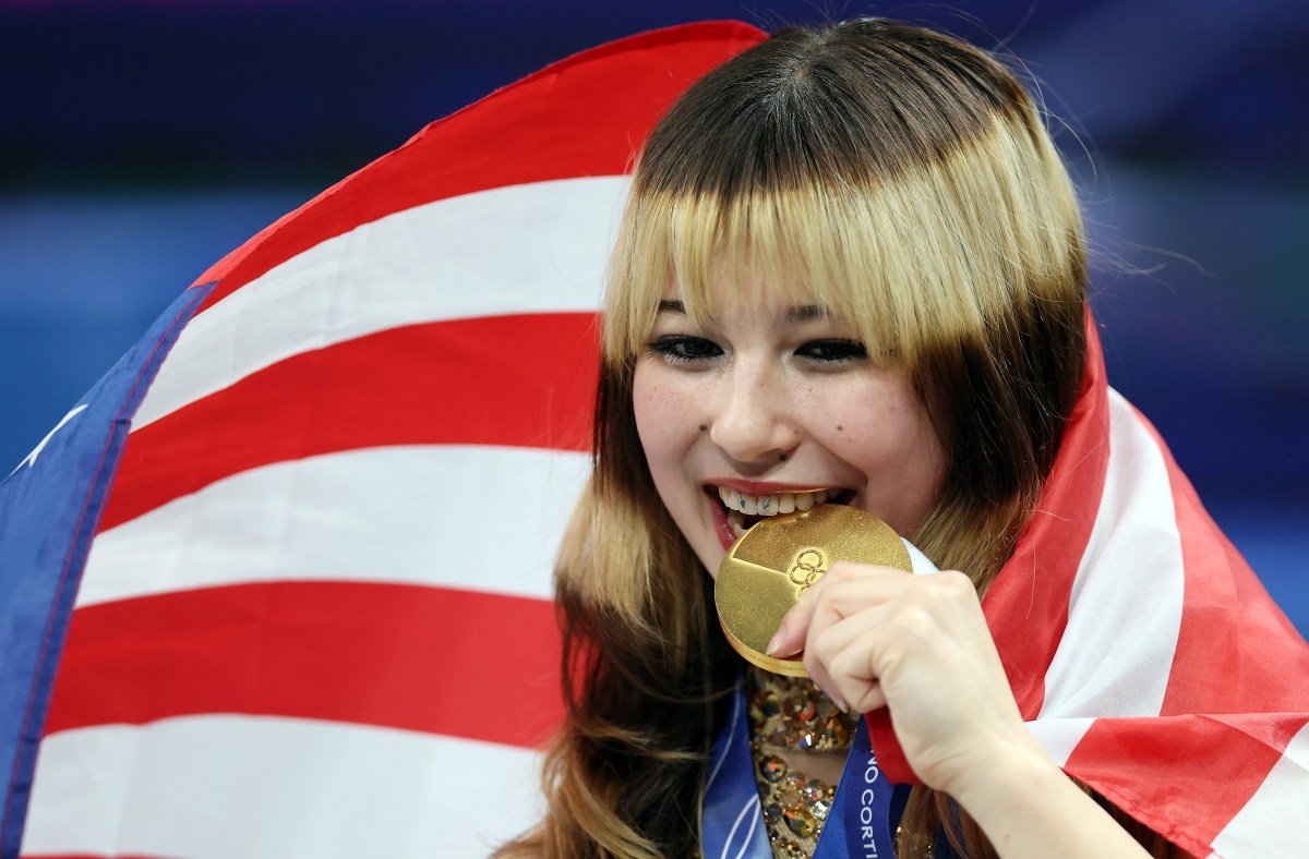 Inusual porque Alyssa Liu ganó tres medallas de oro en los Juegos Olímpicos