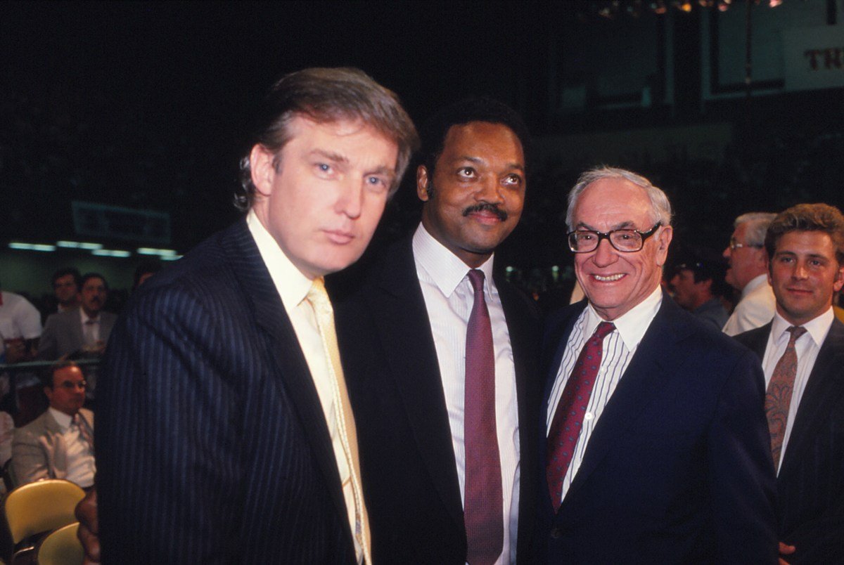 Donald Trump reacciona ante la muerte de Jesse Jackson