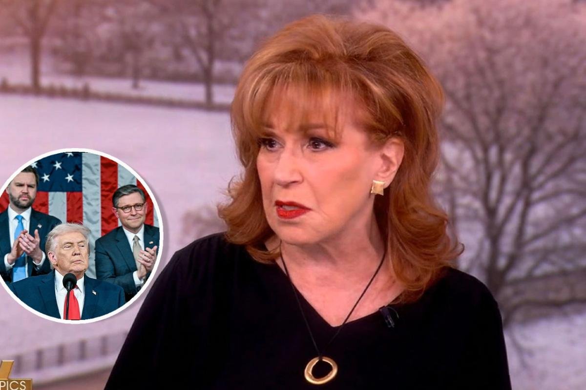 Joy Bihar, de The View, llama a JD Vance y Mike Johnson «Bart y Ernie» por «saltar arriba y abajo» detrás de Trump, diciendo que «miente siempre» en su discurso sobre el Estado de la Unión.