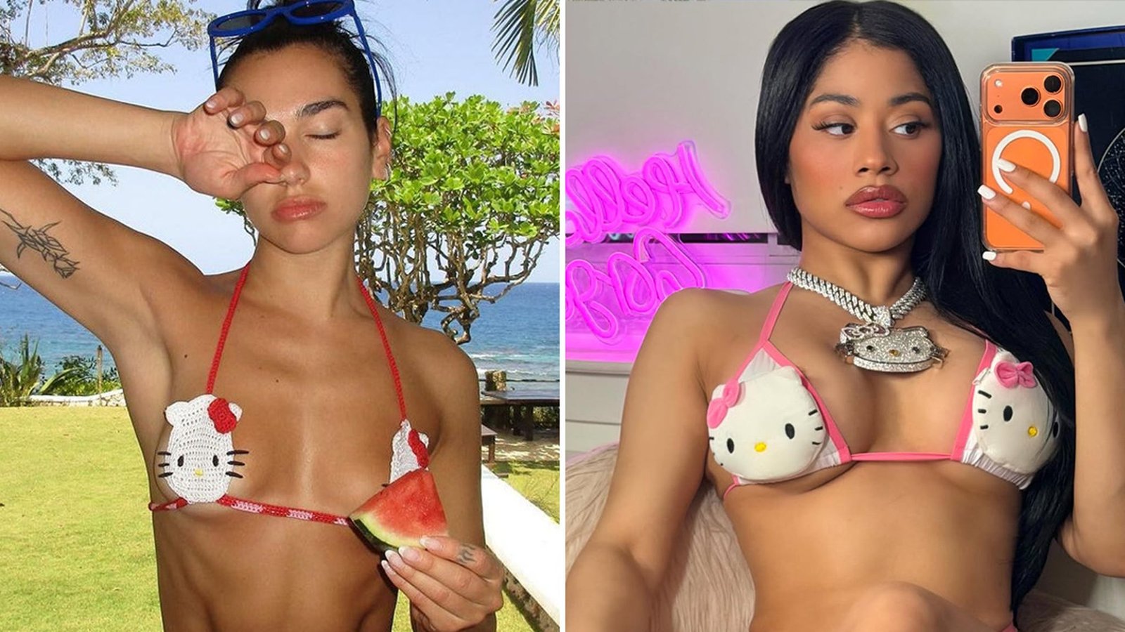 Dua Lipa vs Hennessy ¿Quién sino tú? Edición Hello Kitty