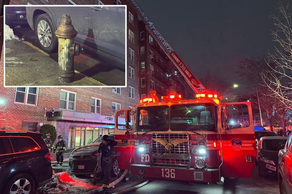 1 muerto en incendio de apartamento en Nueva York mientras los bomberos luchan contra una boca de riego bloqueada
