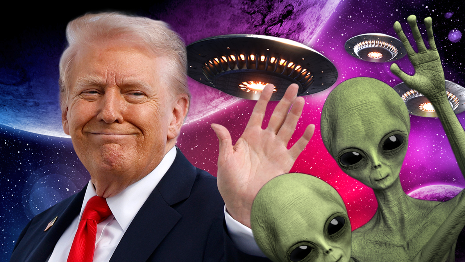 Donald Trump ordena a los federales que divulguen información sobre extraterrestres y ovnis