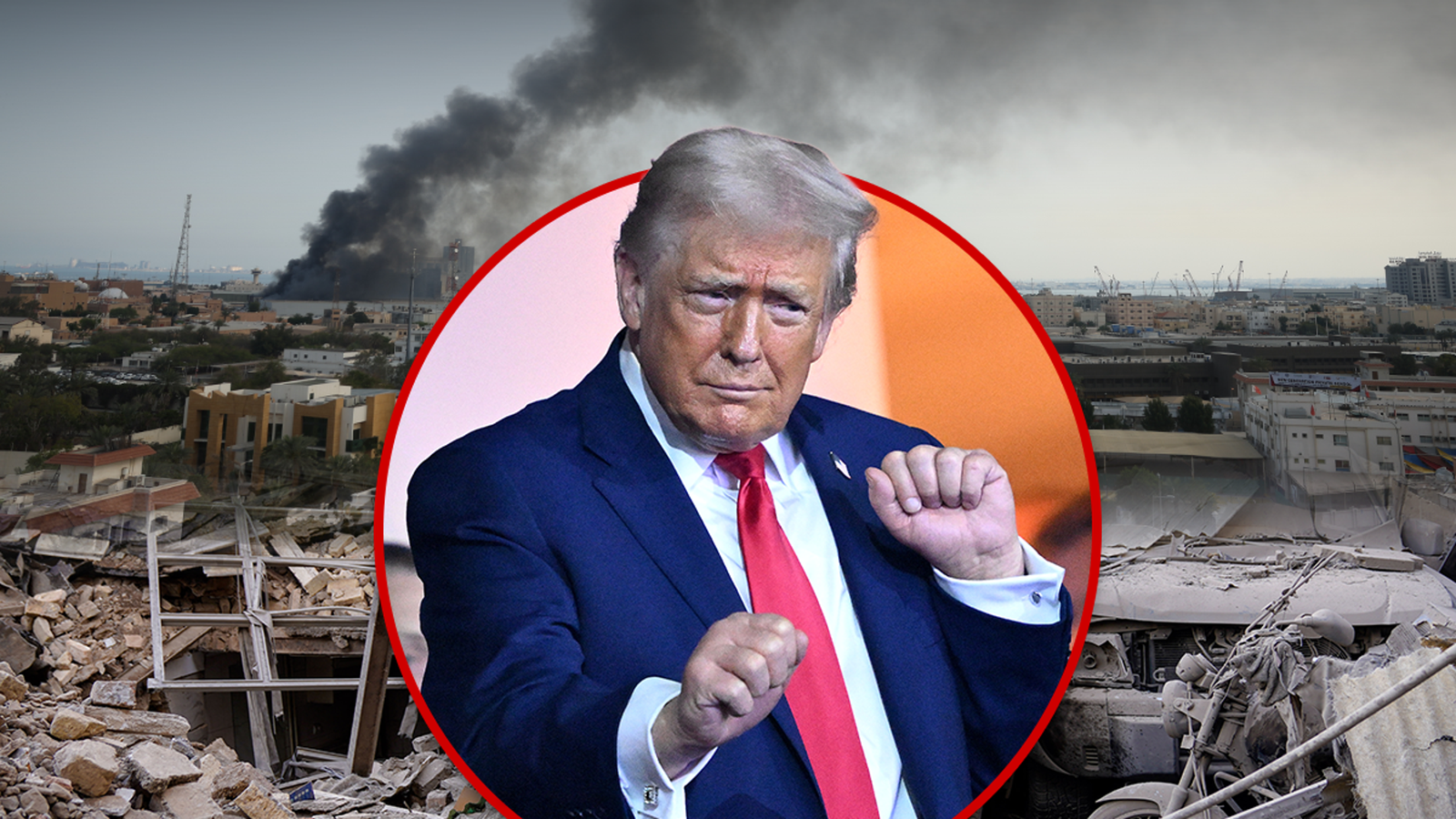 Donald Trump baila en un evento para recaudar fondos antes de los ataques aéreos de Irán