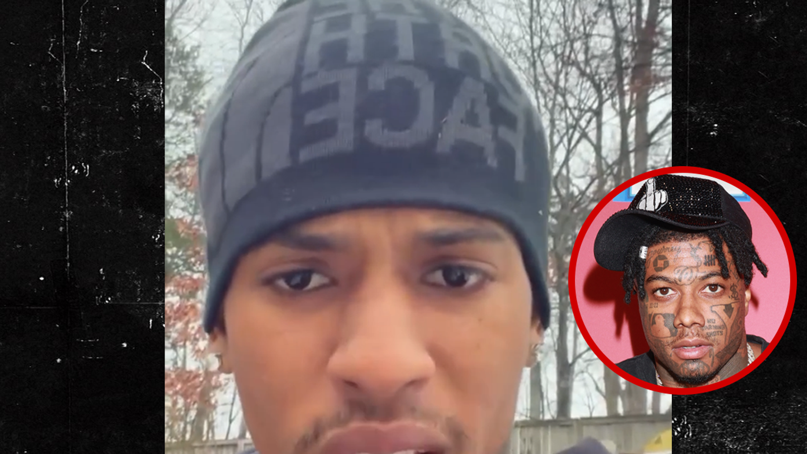 NLE Choppa rechaza la oferta de Blueface de pelear y en lugar de eso persigue a su hijo