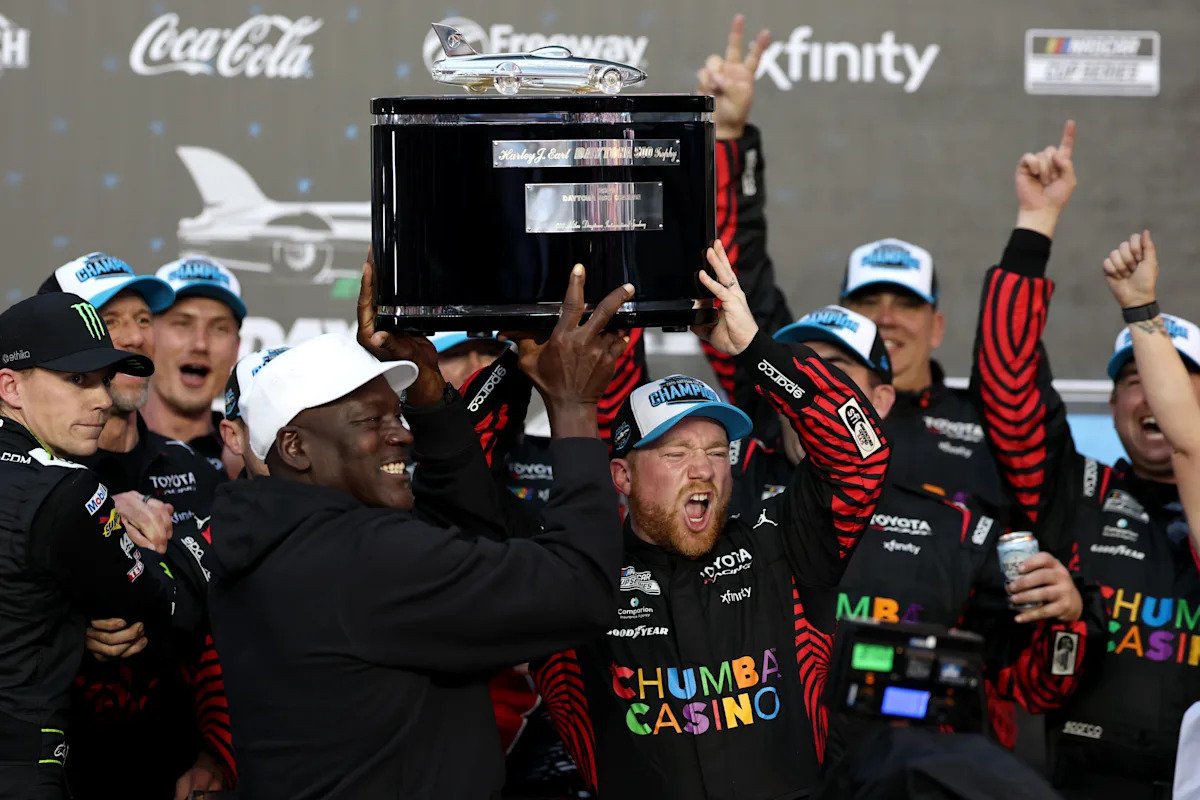 ‘Algo se siente bien’: el ganador de las 500 Millas de Daytona, Tyler Reddick, habla de estrategia, agallas y Michael Jordan