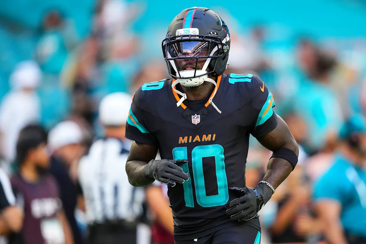 Los Miami Dolphins liberaron al WR Tyreek Hill, convirtiéndolo en agente libre por primera vez