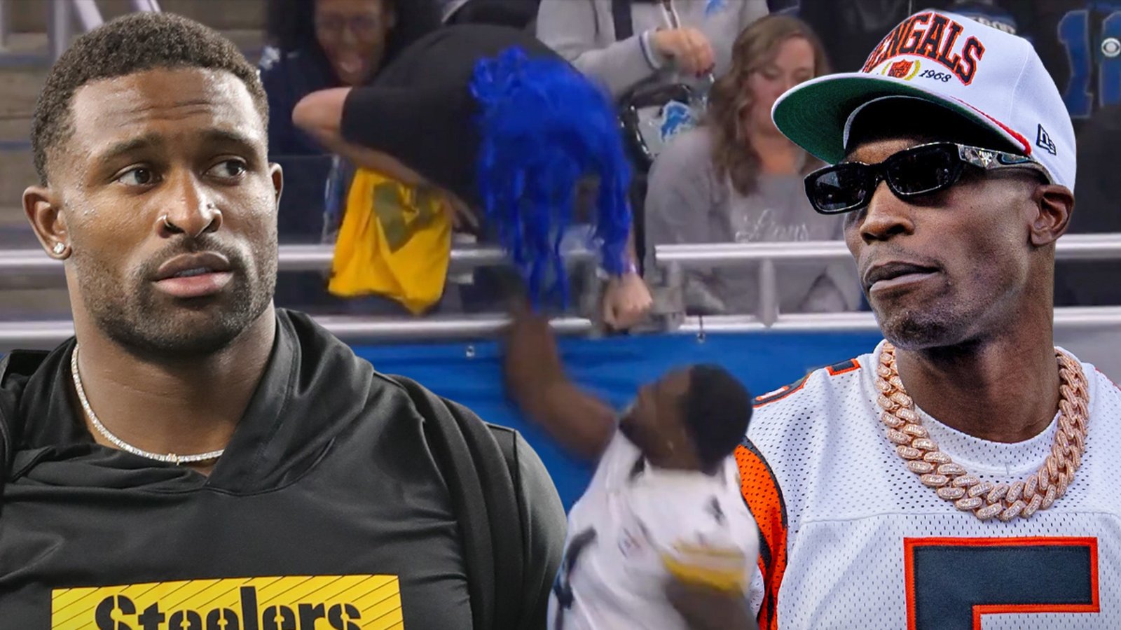 «Un fanático de los Lions demanda a DK Metcalf y Steelers por $ 100 millones por un choque en la banca».