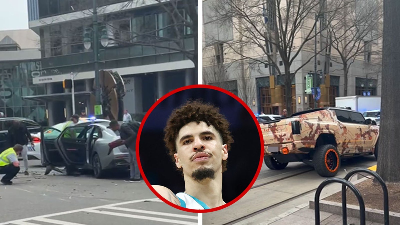 LaMelo Ball daña un Hummer personalizado en un accidente automovilístico en Charlotte