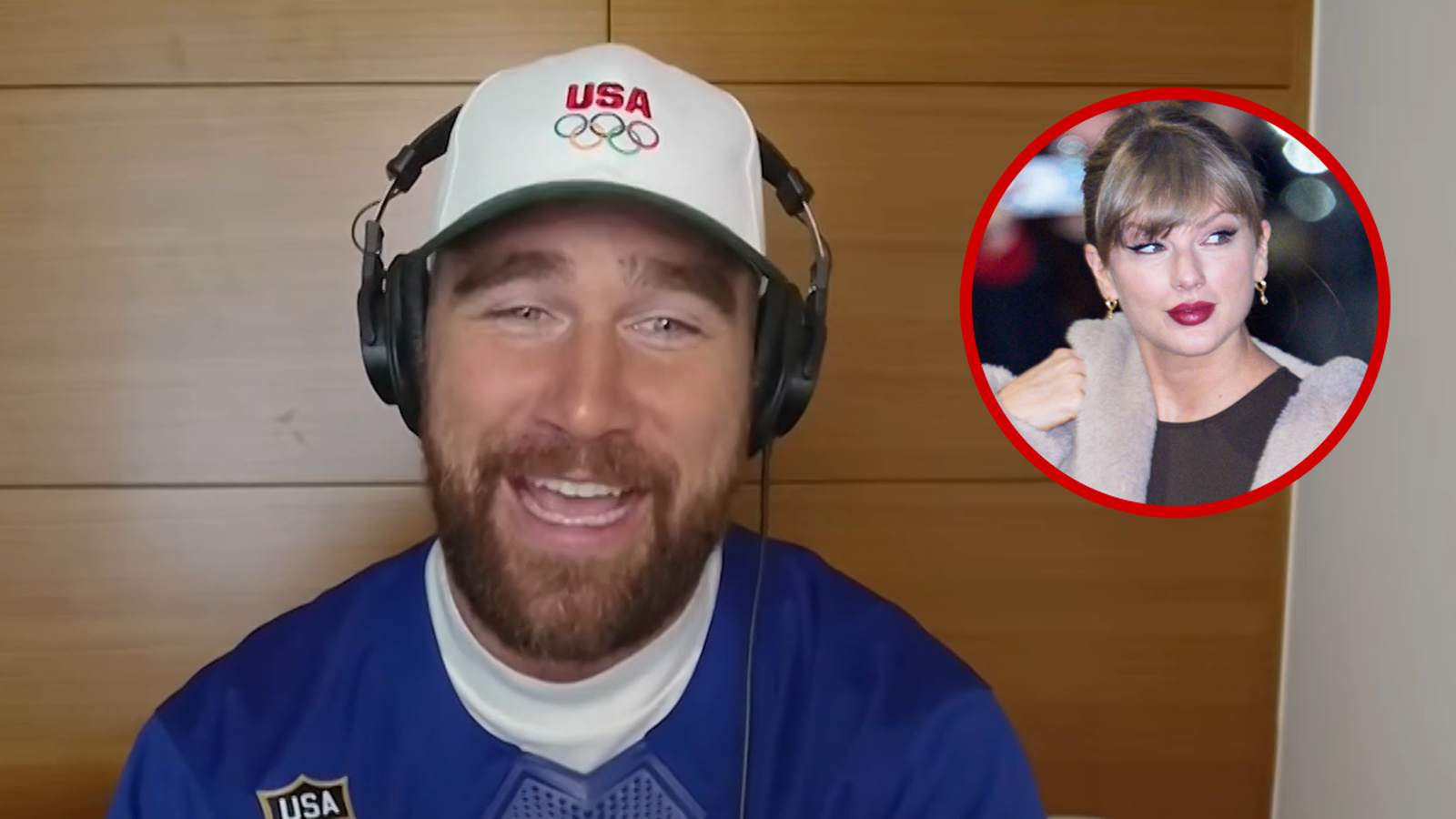 Taylor Swift y Travis Kelce aseguran la medalla de oro en hockey masculino de EE. UU.