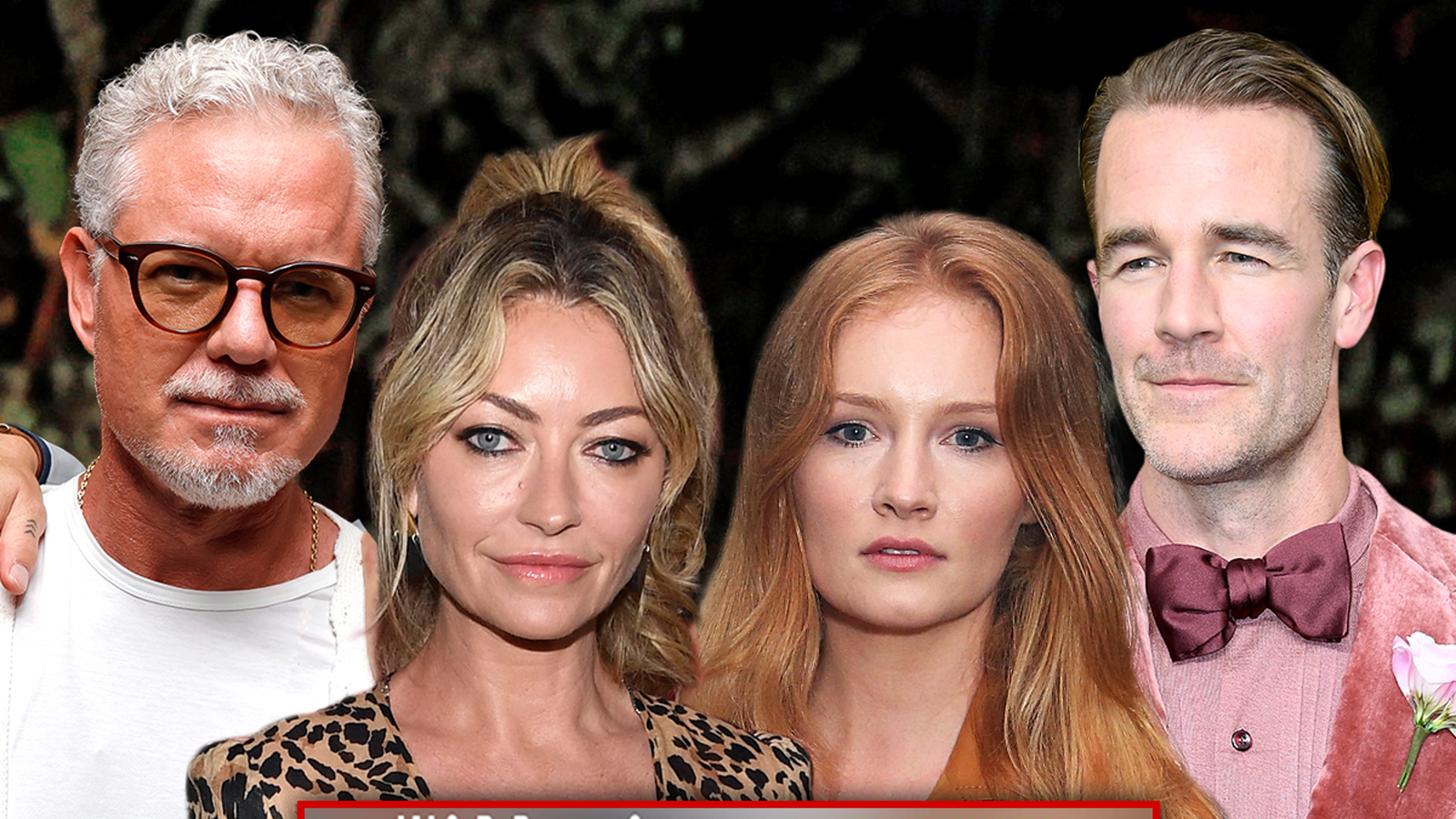 La esposa de James van der Beek reacciona ante la muerte de Eric Dane