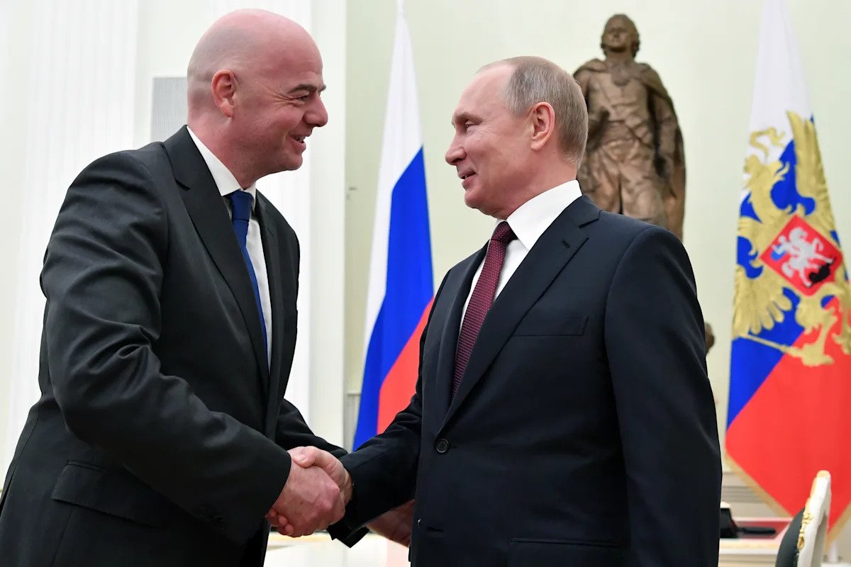 ‘Ignorando a Ucrania’: la Rusia de Gianni Infantino horroriza a los dirigentes del fútbol en un país devastado por la guerra