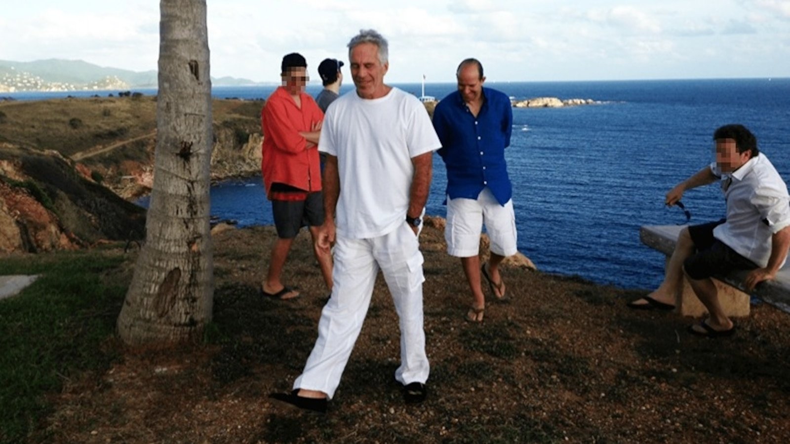 El Departamento de Justicia vuelve a publicar una supuesta foto de Howard Lutnick en la isla Epstein