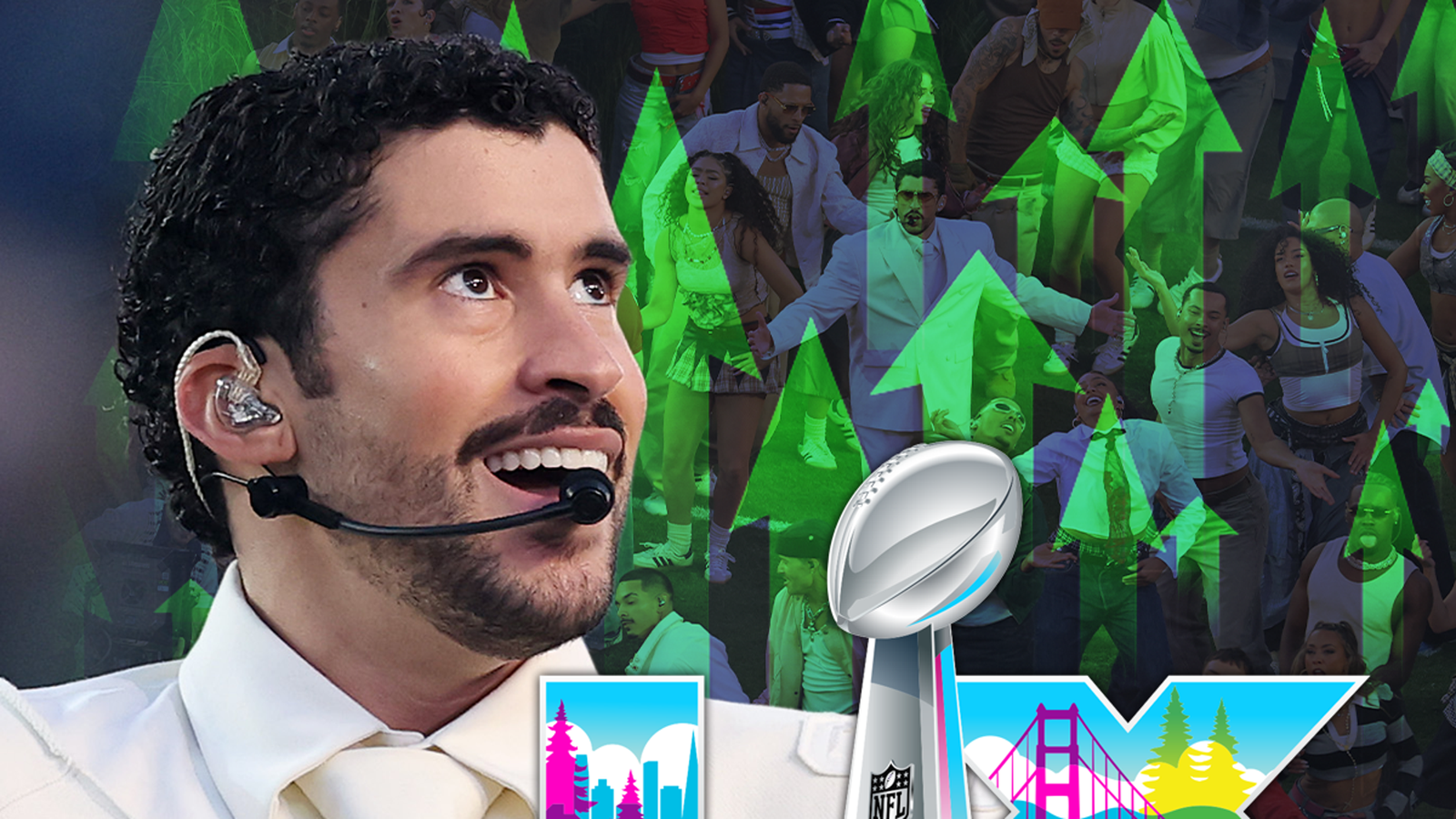 El espectáculo de medio tiempo del Super Bowl de Bad Bunny atrajo a más de 128 millones de espectadores