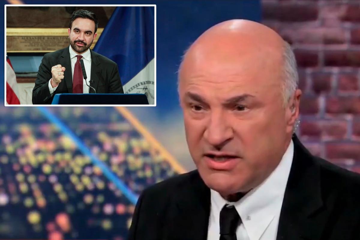 El aumento de impuestos de Mamdani después del inevitable éxodo le otorgará el premio ‘Agente inmobiliario del año’: Kevin O’Leary