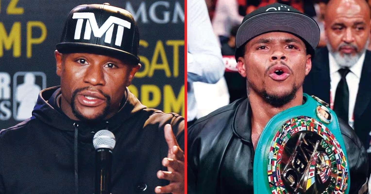 Shakur Stevenson responde si peleará contra Floyd Mayweather tras su impactante regreso