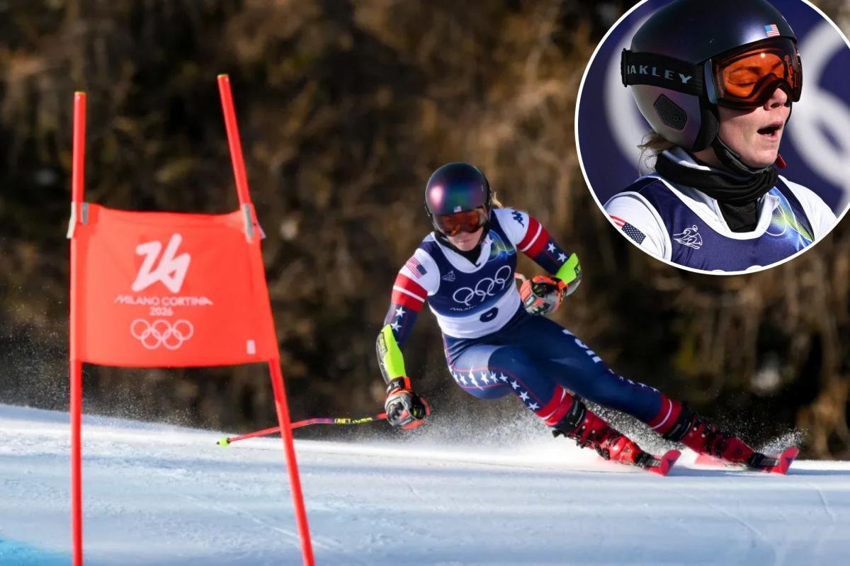 La sequía de medallas olímpicas de Mikaela Shiffrin continúa con su fracaso en el slalom gigante