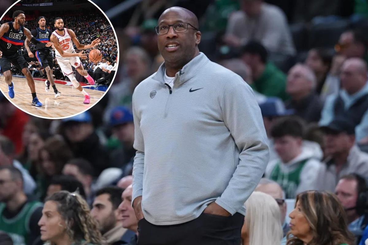 Mike Brown desafía el orgullo de los Knicks para lanzar al rival Pistons vs. the Tide