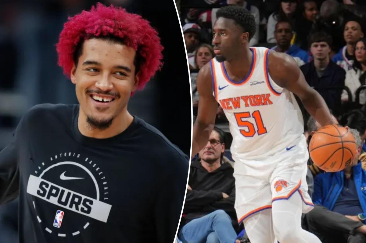 El disparo de Jeremy Sochan a los Knicks llegó a costa de Mohamed Diawara