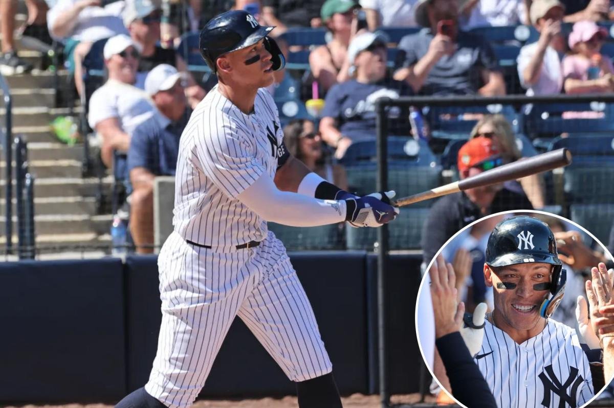 Aaron Judge demuestra que está listo para que el CMB haga un fuerte debut en la primavera
