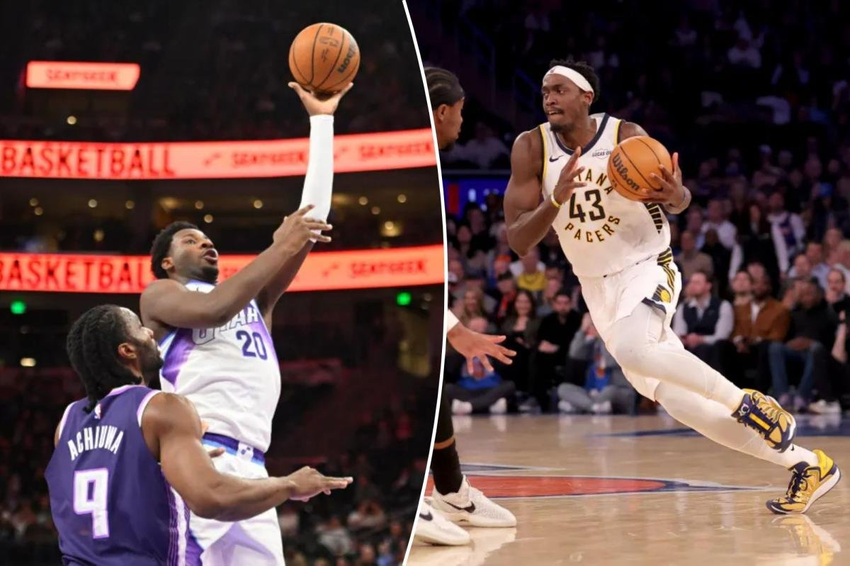 Jazz y Pacers multan en total 600 mil por participación de estrellas