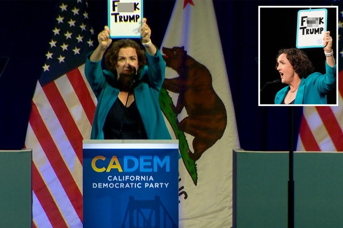 El discurso anti-Trump de Katie Porter en la Convención Demócrata