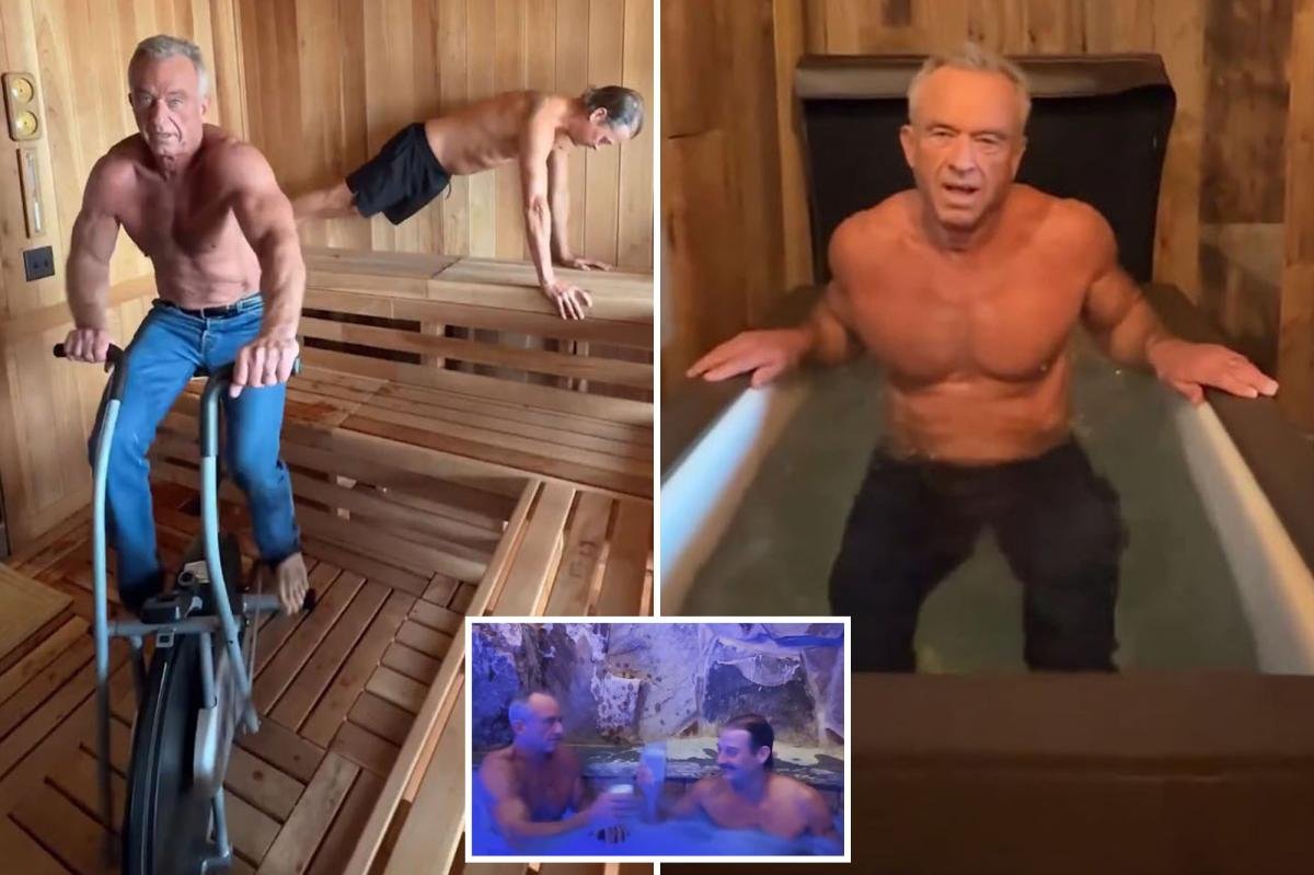 RFK Jr. usa jeans en el último truco de bienestar con Kid Rock: ‘Madness’