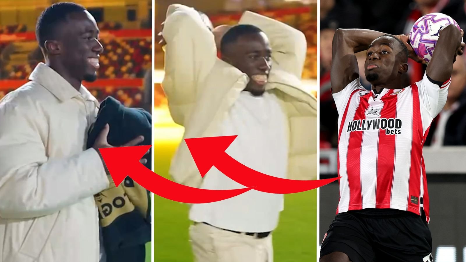 ¡Fantástico! ¡Kayode de Brentford revela el género único del bebé ‘ponible’!