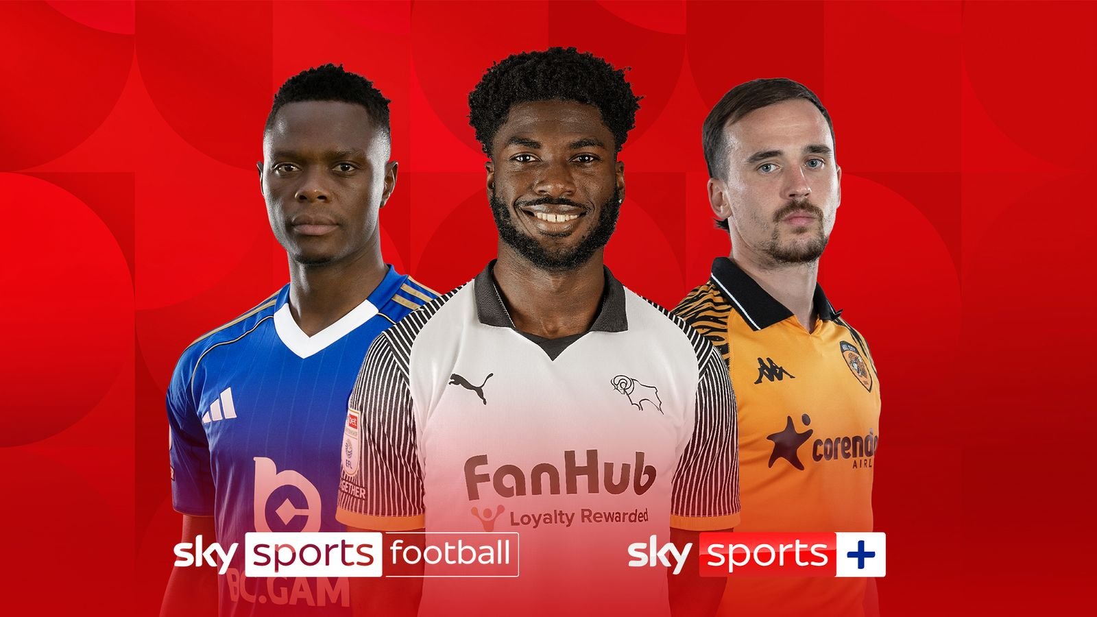 Leicester, Derby, Hull en acción ¡EFL en Sky Live!