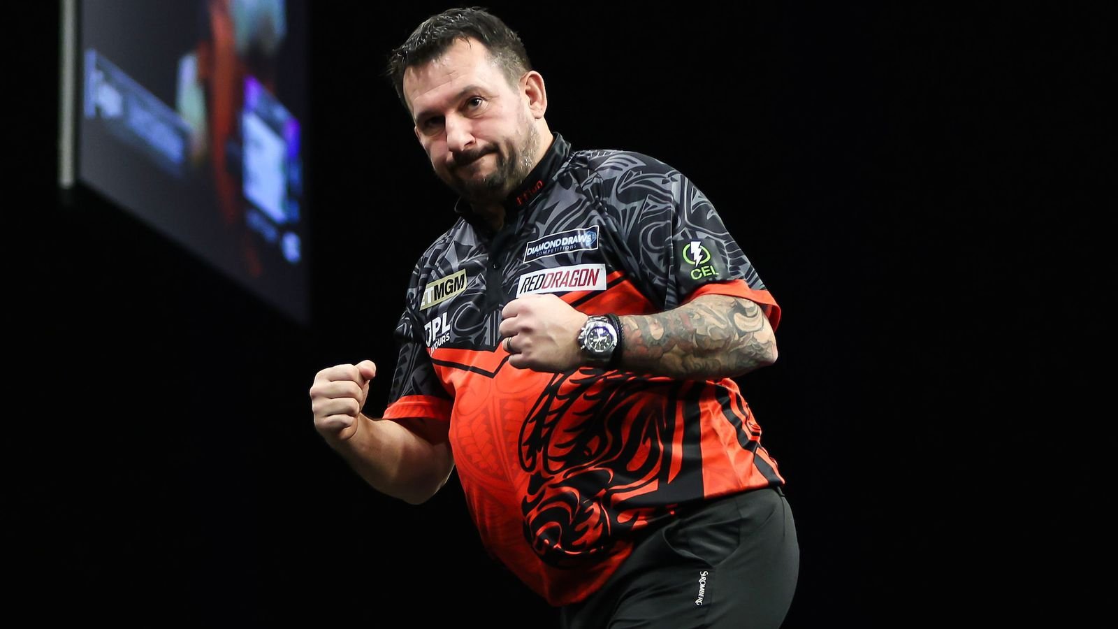 Dardos de la Premier League: Jonny Clayton vence a Gian van Veen, Luke Littler y Gerwyn Price para ganar en Glasgow | Noticias de dardos
