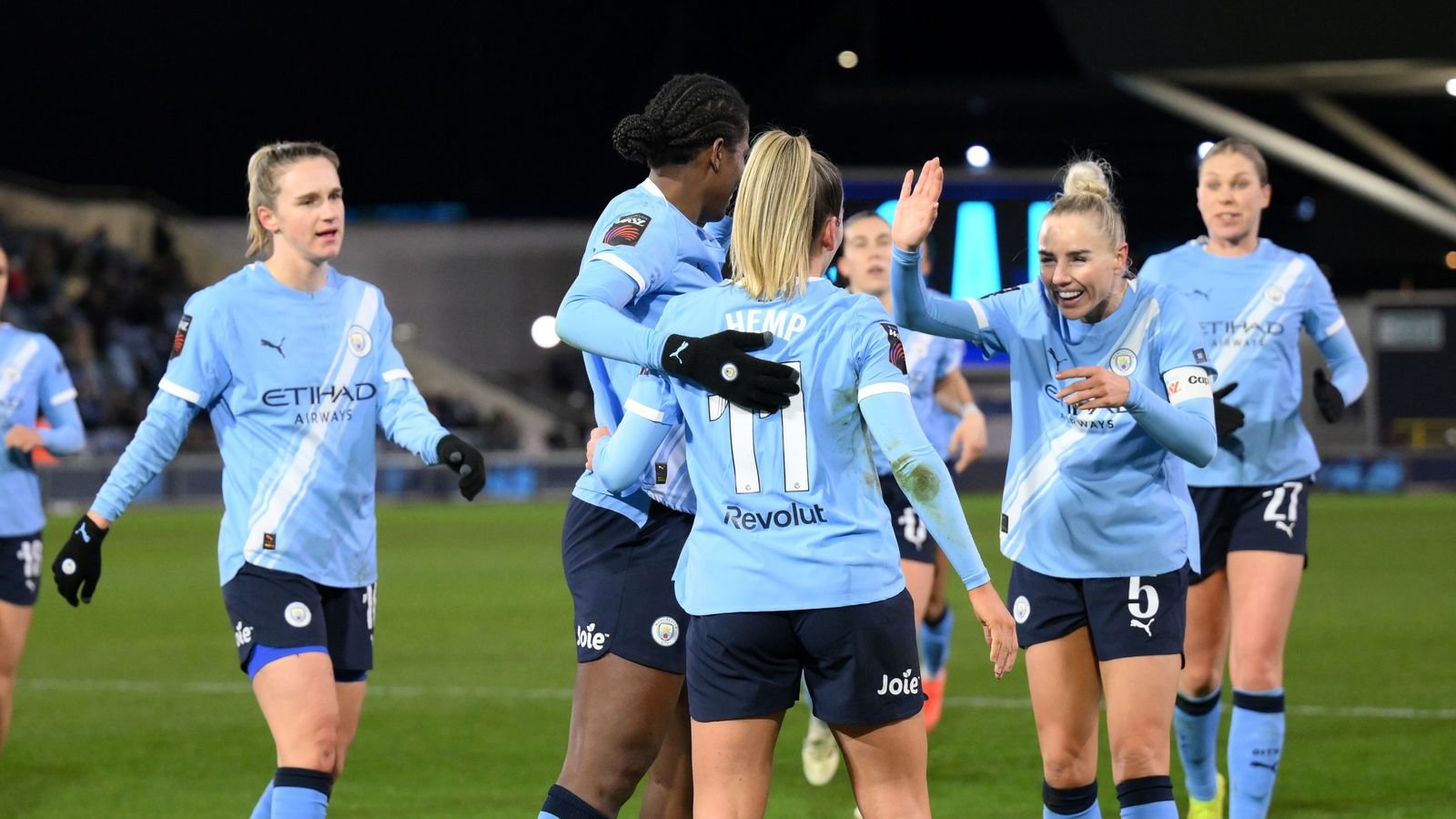 Man City Femenino 6 – 0 Leicester Femenino