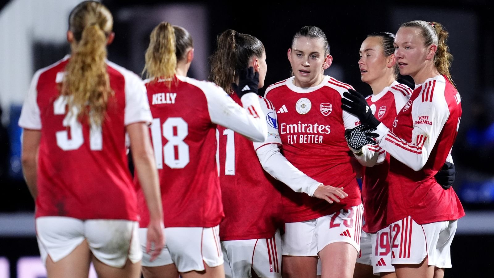Arsenal Femenino 3 – 1 Odd-Heverley Leuven Femenino