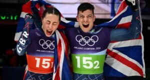 Juegos Olímpicos de Invierno 2026: Matt Weston y Tabby Stoker ganan el oro esqueleto en equipos mixtos para el equipo GB | noticias olimpicas