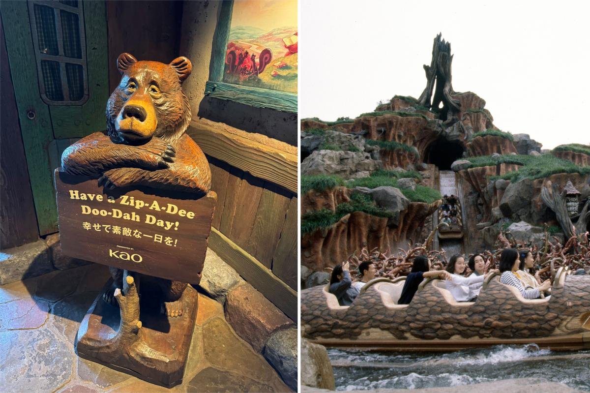 Los parques de Disney reaccionan y reemplazan el letrero clásico en Splash Mountain