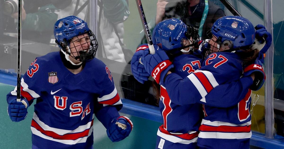 Juegos Olímpicos: el hockey femenino de EE. UU. derrota a Suecia y llega al juego por la medalla de oro