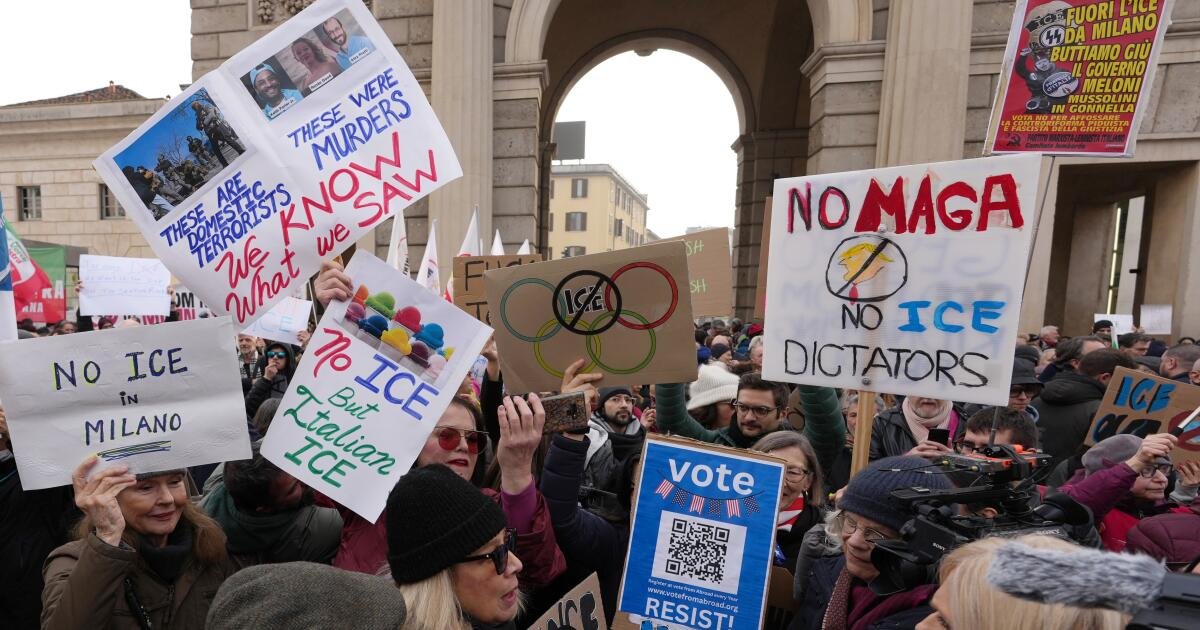 En medio de las protestas por la presencia de ICE en los Juegos Olímpicos, ¿enloquecerán los atletas estadounidenses?