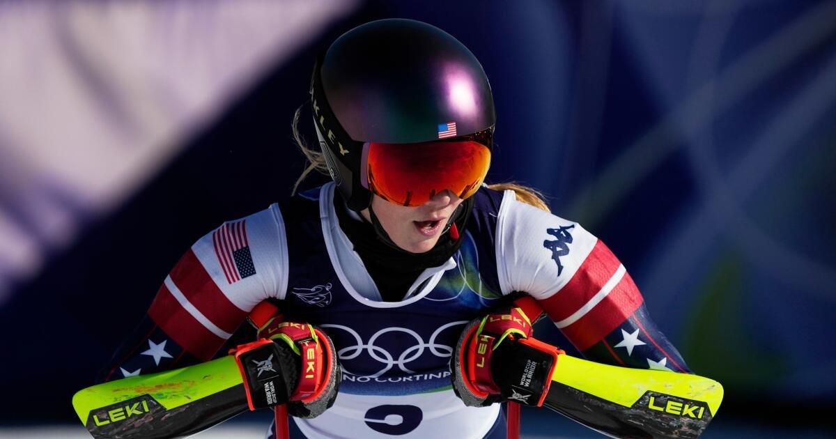 Los problemas olímpicos de Mikaela Shiffrin continúan con su 11º puesto en el slalom gigante