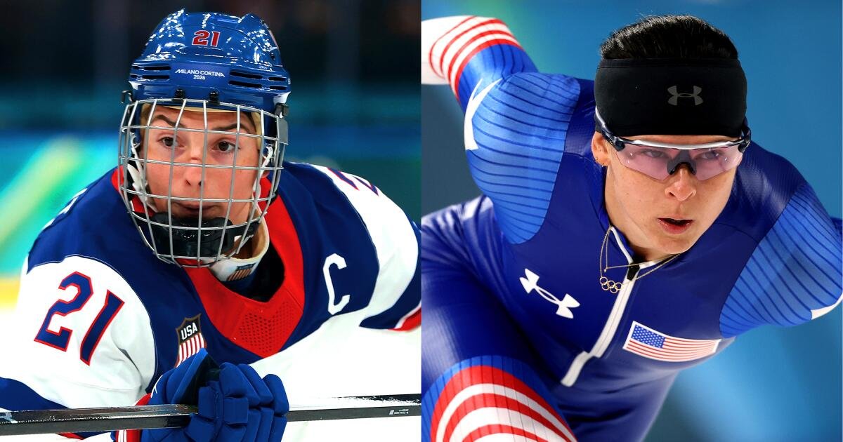 Hilary Knight y Brittany Bowe se comprometieron antes del partido de hockey por la medalla de oro