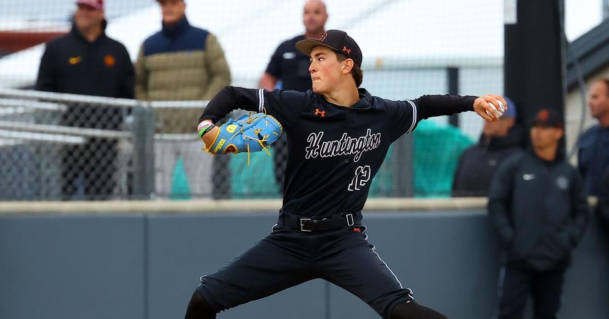 Jared Grindlinger de Huntington Beach reclasificado para el draft de 2026
