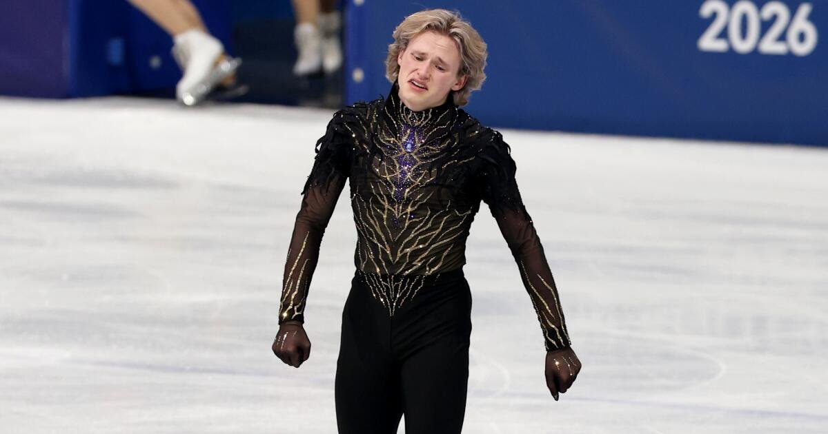 La caída de Ilya Malinin: los Juegos Olímpicos son otro tipo de presión