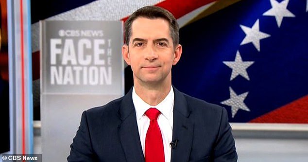 Tom Cotton reprende a la presentadora de CBS Margaret Brennan por sugerir que Trump debería tener tropas estadounidenses en Irán