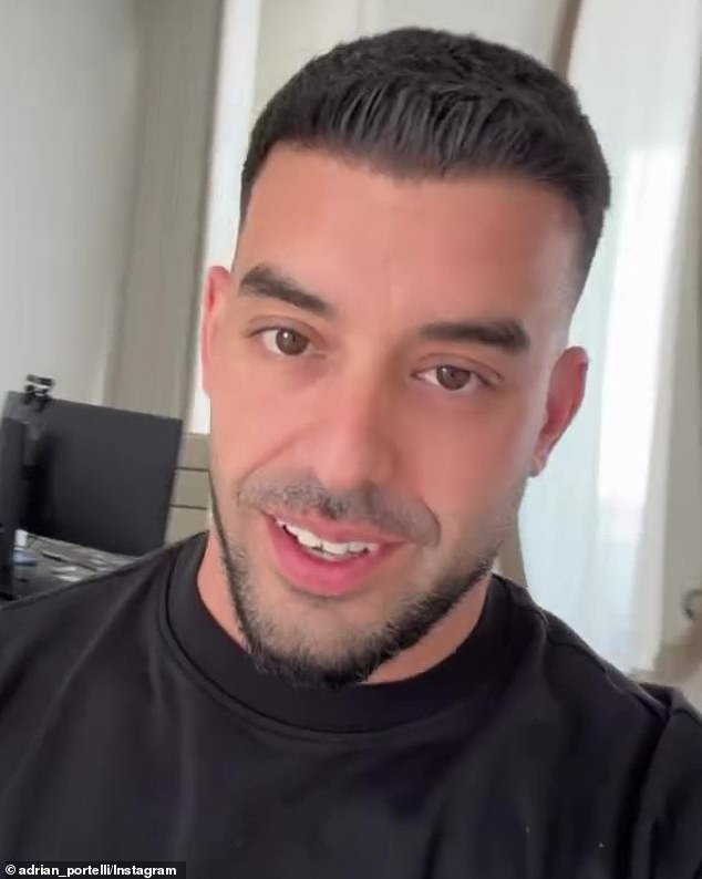 El multimillonario Adrian Portelli duplica su aterradora afirmación mientras él y su familia permanecen en Dubai en medio de los ataques de Irán.