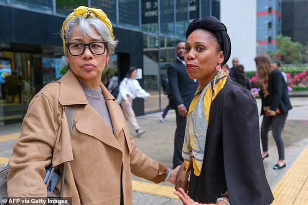 Una mujer británica que fue declarada culpable de chantajear a un banquero del Reino Unido después de acusarla falsamente de violarla en Hong Kong se lamentó ante el tribunal.