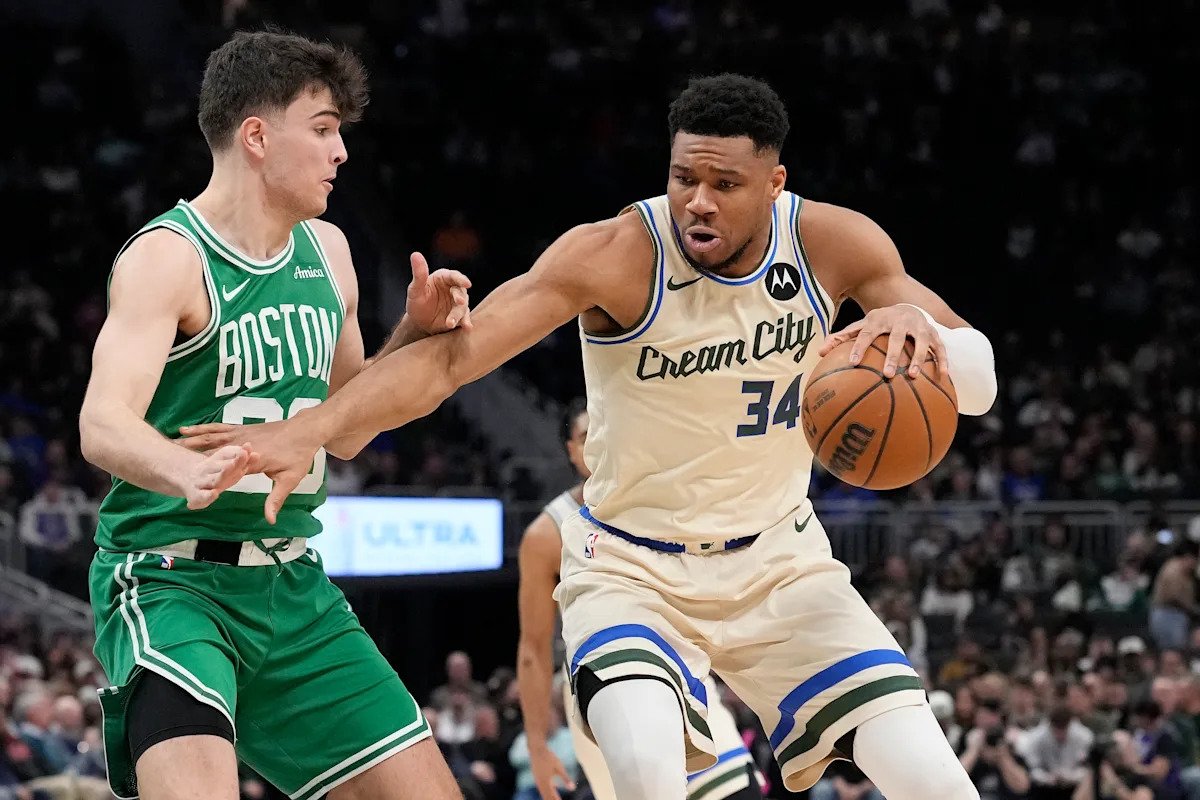 Giannis Antetokounmpo pierde 19 puntos por lesión en la pantorrilla en la derrota de los Bucks ante los Celtics