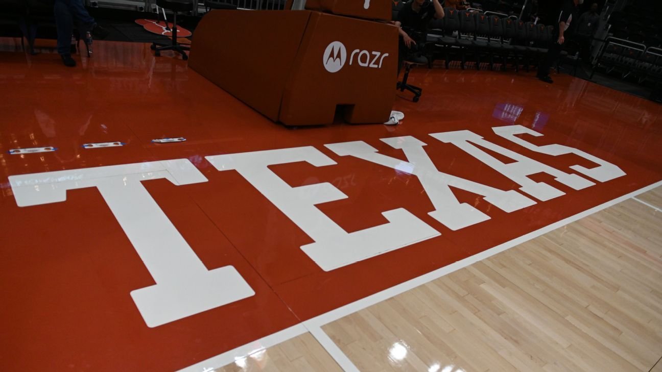Texas ocupa el puesto número 1 entre las cabezas de serie proyectadas para el torneo femenino de la NCAA