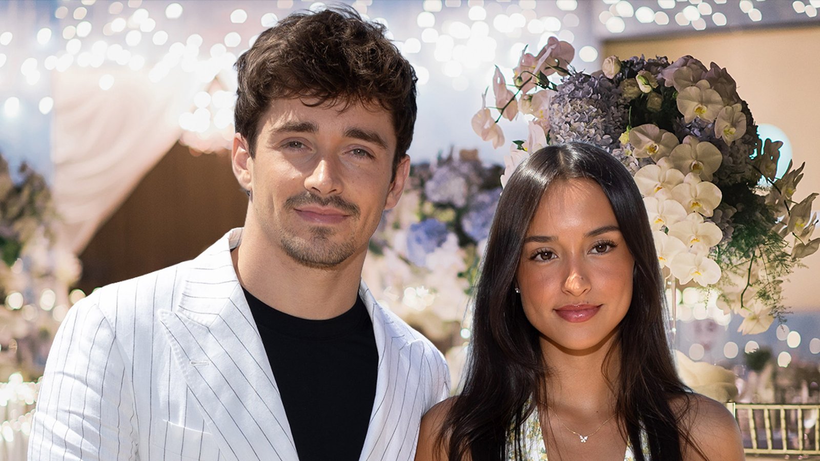 Charles Leclerc se casó con Alexandra St. Mleux