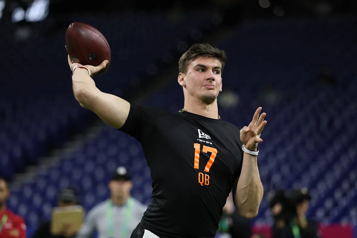 La sesión de QB del NFL Combine mostró un gran brazo, un excelente atleta y muchas perspectivas de desarrollo.